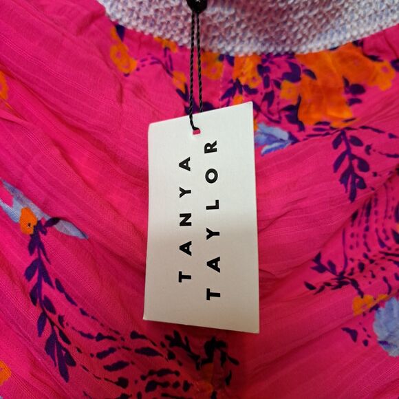 Tanya Taylor Falling Floral 100% Silk Virginia Dress Revolve Sz 2 MSRP $595 NWT - Picture 6 of 13